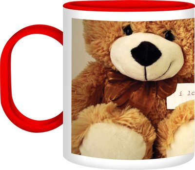 30% OFF on Refeel Gifts I Love You AS-182 Unbreakable Plastic Mug 325 ml