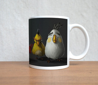 60% OFF on StyBuzz Angry Birds Art Porcelain Mug 300 ml 60% OFF on StyBuzz Angry Birds Art Porcelain Mug 300 ml
