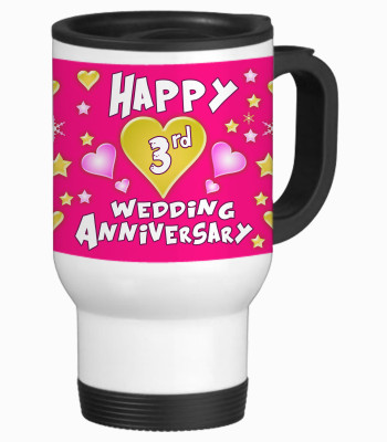 52% OFF on SajawatHomes 3rd Happy Anniversary White Travel Stainless Steel Mug 600 ml 52% OFF on SajawatHomes 3rd Happy Anniversary White Travel Stainless Steel Mug 600 ml