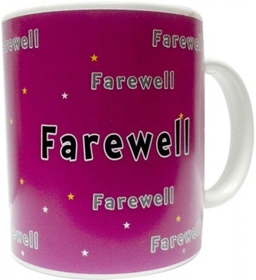 10% OFF on Everyday Gifts Daily Quote Gift for Farewell Ceramic Mug 400 ml