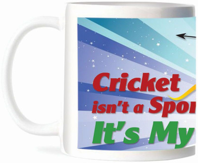 50% OFF on Refeel Gifts Cricket -It's my life Ceramic Mug 325 ml 50% OFF on Refeel Gifts Cricket -It's my life Ceramic Mug 325 ml
