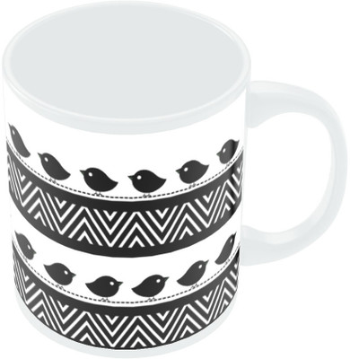 19% OFF on PosterGuy The Chirpy Birds Designer Ceramic Mug 280 ml