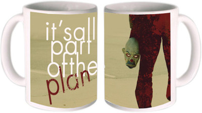 62% OFF on Shopkeeda Joker's Plan Ceramic Mug 350 ml