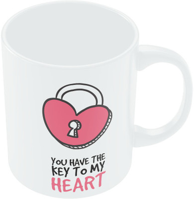 8% OFF on PosterGuy You are the Key to My Heart Valentine's Day Coffee Ceramic Mug 280 ml 8% OFF on PosterGuy You are the Key to My Heart Valentine's Day Coffee Ceramic Mug 280 ml