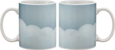 Artifa Clouds Porcelain, Ceramic Mug 350 ml Artifa Clouds Porcelain, Ceramic Mug 350 ml