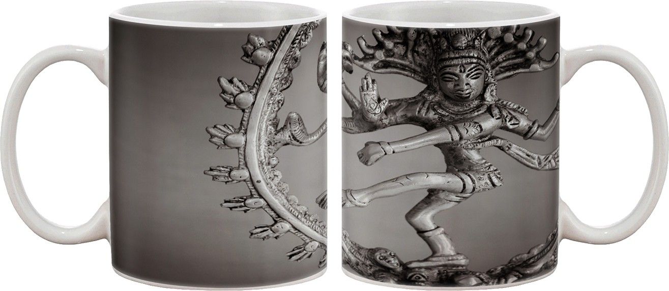 15% OFF on Artifa Natraj Dance Porcelain, Ceramic Mug 350 ml