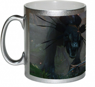 70% OFF on AMY 3D Avatar Neytiri Fighting with Creature Coffee Ceramic Mug 325 ml