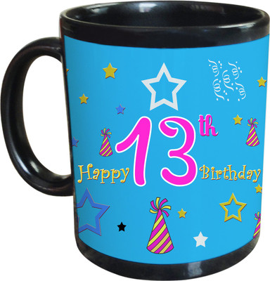 55% OFF on SajawatHomes 13th Happy Birthday Coffee Ceramic Mug 350 ml 55% OFF on SajawatHomes 13th Happy Birthday Coffee Ceramic Mug 350 ml