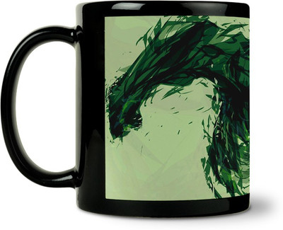 36% OFF on ShopMantra Hulk Running Ceramic Mug 300 ml