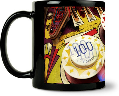 36% OFF on ShopMantra Pin Ball Ceramic Mug 300 ml