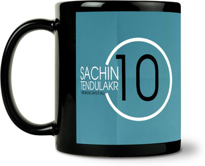 50% OFF on ShopMantra Sachin Tendulkar 10 Ceramic Mug 300 ml