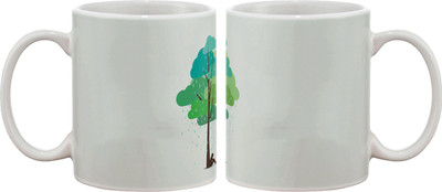 15% OFF on Artifa Rain From Tree Porcelain, Ceramic Mug 350 ml 15% OFF on Artifa Rain From Tree Porcelain, Ceramic Mug 350 ml