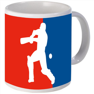 Snoogg Cricket is life Ceramic Mug