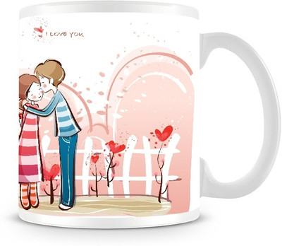 56% OFF on Shoprock Lover Kisses Coffee Ceramic Mug