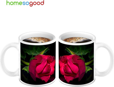 45% OFF on Homesogood The Symbol Of Love Ceramic Mug 280 ml, Pack of 2 45% OFF on Homesogood The Symbol Of Love Ceramic Mug 280 ml, Pack of 2