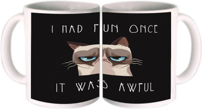 25% OFF on Shopkeeda I Had Fun Once Ceramic Mug 350 ml