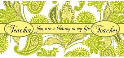 10% OFF on Everyday Gifts Relation Gift Blessing are in My Life Teacher Ceramic Mug 400 ml