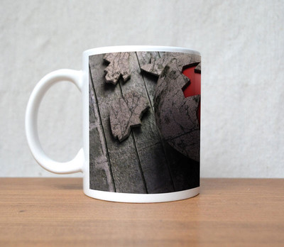 60% OFF on StyBuzz love heart red and brown valentine Porcelain Mug 300 ml 60% OFF on StyBuzz love heart red and brown valentine Porcelain Mug 300 ml