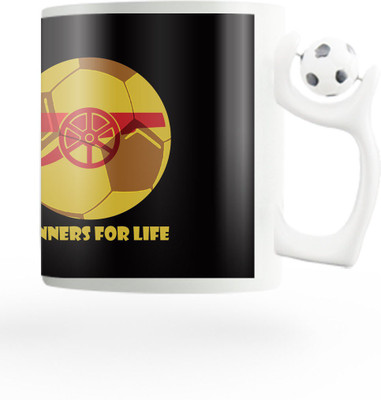 PosterGuy Gunners For Life Arsenal Inspired Ceramic Mug (280 Ml)