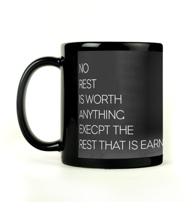 68% OFF on Shoprock Rest Quote Ceramic Mug