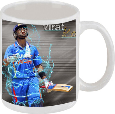 28% OFF on Ellicon E111 Virat Kohli Ceramic Mug 325 ml 28% OFF on Ellicon E111 Virat Kohli Ceramic Mug 325 ml
