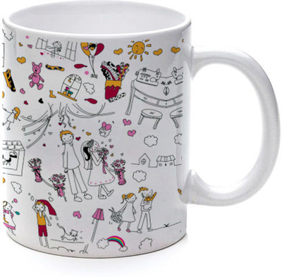 45% OFF on Printland Moments Ceramic Mug 350 ml 45% OFF on Printland Moments Ceramic Mug 350 ml