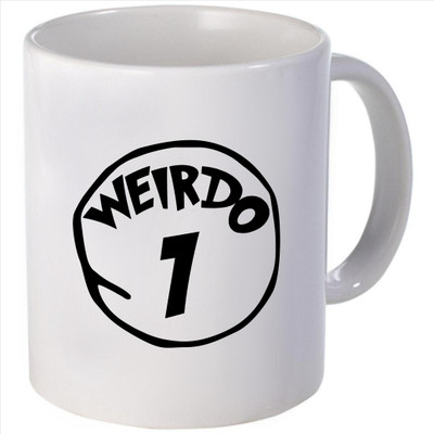 Snoogg weirdo Ceramic Mug