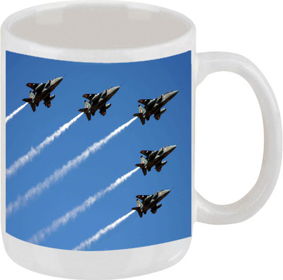 28% OFF on Ellicon E156 Indian Air Force Ceramic Mug 325 ml 28% OFF on Ellicon E156 Indian Air Force Ceramic Mug 325 ml