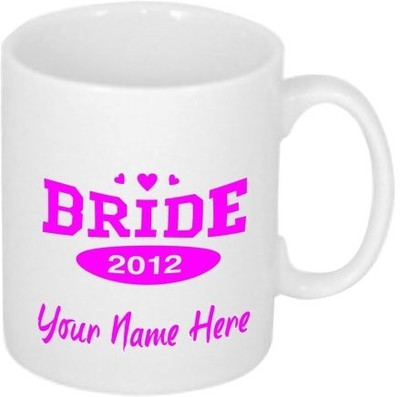 Snoogg Bride 2012 Porcelain Bone China Coffee Ceramic Mug