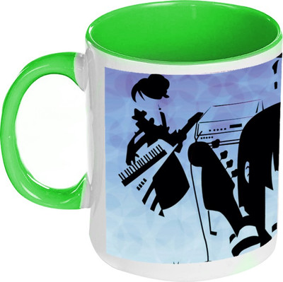 58% OFF on AMY Music Instruments Inside Green Coffee Ceramic Mug 325 ml 58% OFF on AMY Music Instruments Inside Green Coffee Ceramic Mug 325 ml