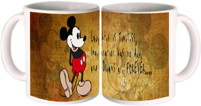 25% OFF on Shopkeeda Mickey Mouse Ceramic Mug 350 ml 25% OFF on Shopkeeda Mickey Mouse Ceramic Mug 350 ml