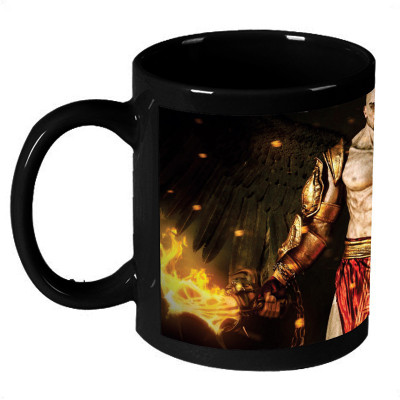 72% OFF on AMY Amazing 3d God Of War Fire Weapon Ceramic Mug