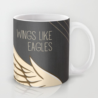 41% OFF on Astrode Wings Like Eagles Ceramic Mug 325 ml 41% OFF on Astrode Wings Like Eagles Ceramic Mug 325 ml