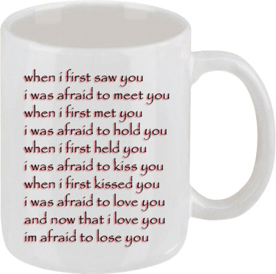 16% OFF on Ellicon When I First Saw You Ceramic Mug 16% OFF on Ellicon When I First Saw You Ceramic Mug