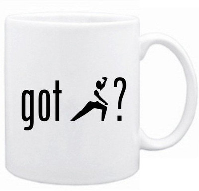 40% OFF on Teeskart Got Karate Got Skills Porcelain Mug 300 ml