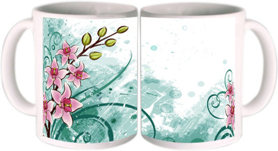 25% OFF on Shopkeeda Pink Flowers Ceramic Mug 350 ml 25% OFF on Shopkeeda Pink Flowers Ceramic Mug 350 ml