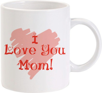 40% OFF on LOLprint I Love You MOM Pink Heart Ceramic Mug 325 ml 40% OFF on LOLprint I Love You MOM Pink Heart Ceramic Mug 325 ml