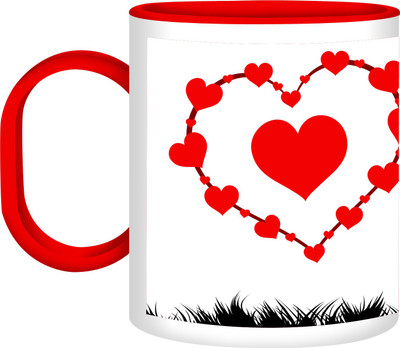 30% OFF on Refeel Gifts My Love Keeps Growing For You Unbreakable Plastic Mug 325 ml