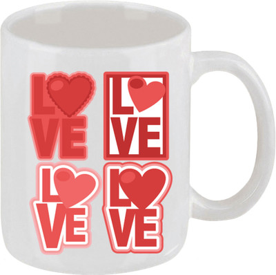 13% OFF on Ellicon 153 Love Ceramic Mug 13% OFF on Ellicon 153 Love Ceramic Mug