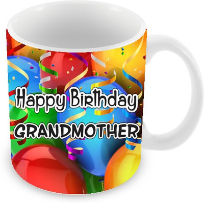 26% OFF on Everyday Gifts Happy Birthday Grand Mother Ceramic Mug 325 ml