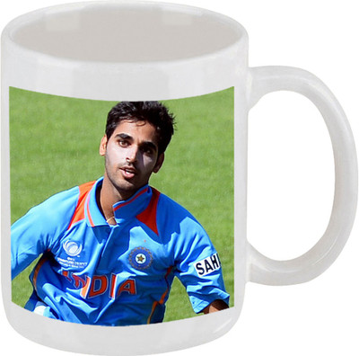 28% OFF on Ellicon C179 Bhuvneshwar Kumar Coffee Ceramic Mug 325 ml