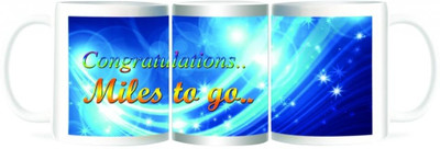 50% OFF on Refeel Gifts Congratulations - Miles To Go Ceramic Mug 325 ml 50% OFF on Refeel Gifts Congratulations - Miles To Go Ceramic Mug 325 ml