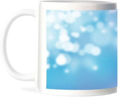50% OFF on Refeel Gifts Keep Calm & Live The Moment Blue Ceramic Mug