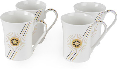 55% OFF on UPC 1261 Jaismin Milk Bone China Mug Pack of 4 55% OFF on UPC 1261 Jaismin Milk Bone China Mug Pack of 4