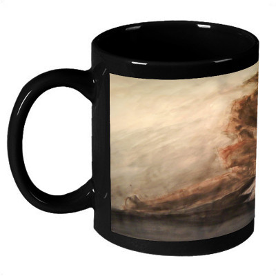 72% OFF on AMY Big Blue Swimimg Pool Ceramic Mug 325 ml