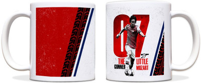 60% OFF on ShopMantra Tomas Rosicky Footballer The Gunner Black Ceramic Mug 300 ml