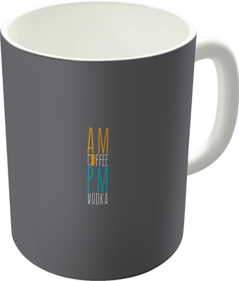 80% OFF on The Fappy Store Coffie And Vodka Ceramic Mug 300 ml