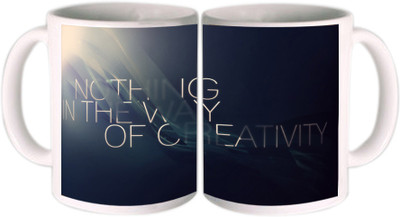 62% OFF on Shopkeeda Nothing In The Way Of Creativity Ceramic Mug 350 ml 62% OFF on Shopkeeda Nothing In The Way Of Creativity Ceramic Mug 350 ml