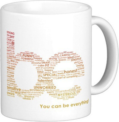 50% OFF on Exoctic Silver Ajj Ki Nari Bold & Beautiful Series A002 Ceramic Mug 250 ml