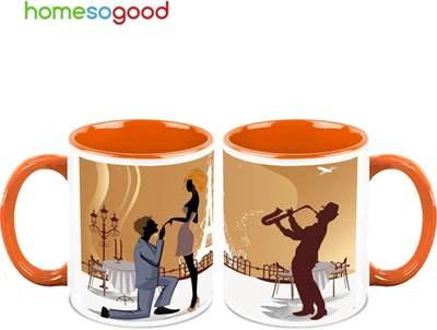 37% OFF on HomeSoGood Will You Be Mine QTY 2 Ceramic Mug 325 ml, Pack of 2 37% OFF on HomeSoGood Will You Be Mine QTY 2 Ceramic Mug 325 ml, Pack of 2